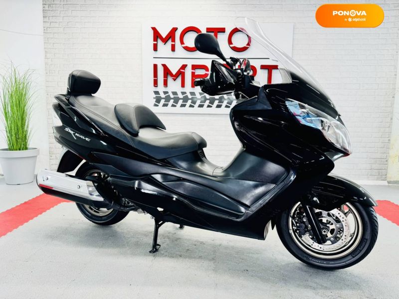 Suzuki Skywave 400, 2014, Бензин, 400 см³, 28 тыс. км, Макси-скутер, Чорный, Одесса moto-103130 фото