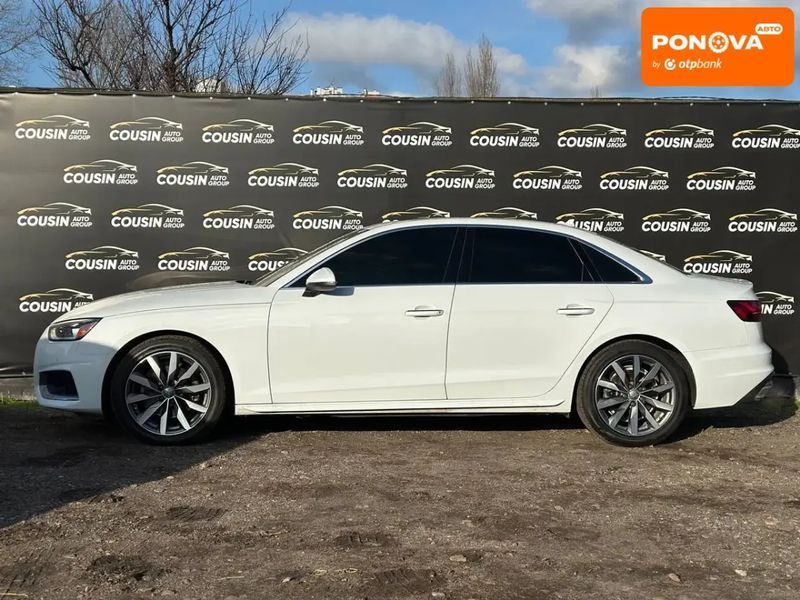 Audi A4, 2020 р., Бензин, 116 тис. км, Седан, Білий, Київ AT-10408756 фото