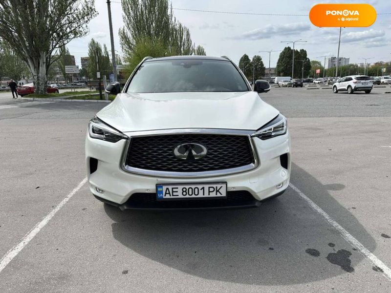 Infiniti QX50, 2019, Бензин, 1.99 л., 32 тис. км, Позашляховик / Кросовер, Білий, Дніпро (Дніпропетровськ) Cars-Pr-64713 фото