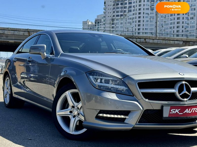 Mercedes-Benz CLS-Class, 2012, Бензин, 3.5 л., 51 тис. км, Седан, Сірий, Київ 51831 фото