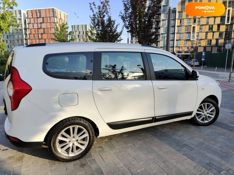 Dacia Lodgy, 2017, Дизель, 1.5 л., 237 тис. км, Мінівен, Білий, Київ 48047 фото