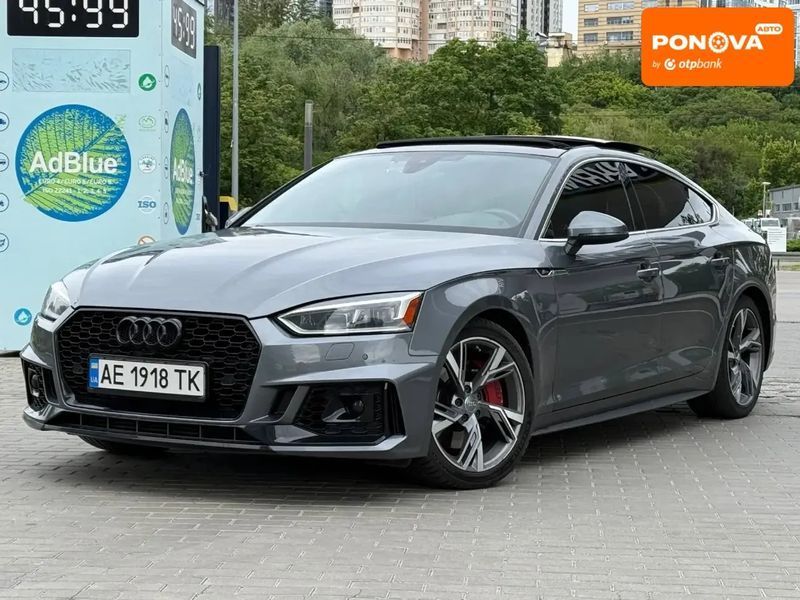 Audi A5, 2017 г., Бензин, 159 тыс. км, Седан, Серый, Днепр (Днепропетровск) AT-10418712 фото