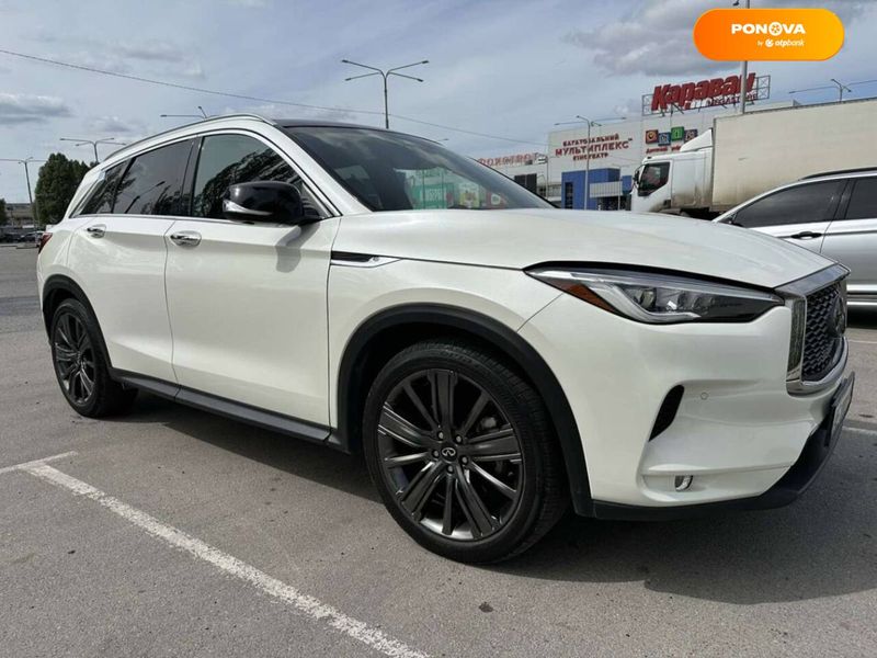 Infiniti QX50, 2019, Бензин, 1.99 л., 32 тис. км, Позашляховик / Кросовер, Білий, Дніпро (Дніпропетровськ) Cars-Pr-64713 фото