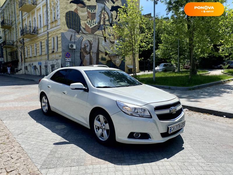 Chevrolet Malibu, 2012, Газ пропан-бутан / Бензин, 2.4 л., 237 тис. км, Седан, Білий, Київ Cars-Pr-65116 фото