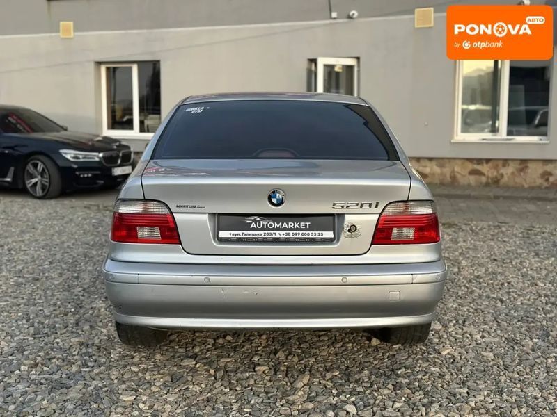 BMW 5 Series, 2002 г., Бензин, 312 тыс. км, Седан, Серый, Ивано Франковск AT-10429196 фото