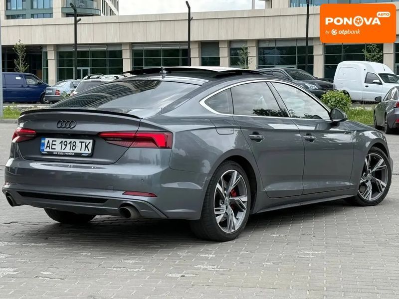 Audi A5, 2017 г., Бензин, 159 тыс. км, Седан, Серый, Днепр (Днепропетровск) AT-10418712 фото
