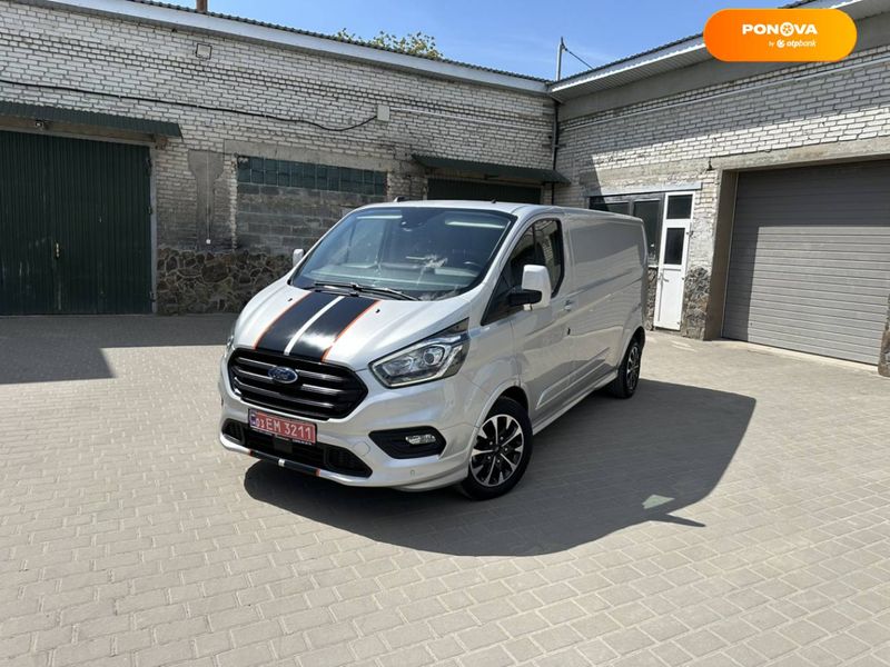 Ford Transit Custom, 2020, Дизель, 2 л., 198 тис. км, Вантажний фургон, Сірий, Київ Cars-Pr-59763 фото