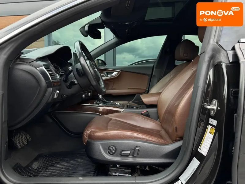 Audi A7 Sportback, 2014 р., Дизель, 224 тис. км, Ліфтбек, Чорний, Рівне AT-10417928 фото
