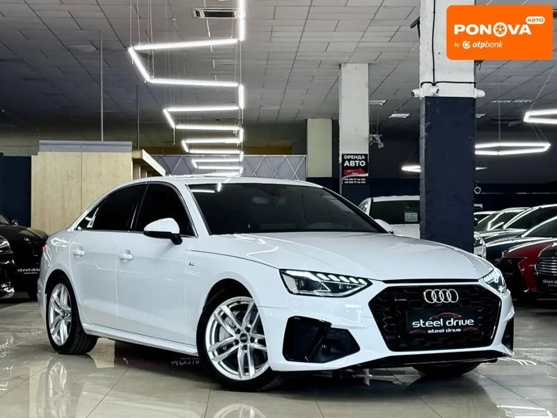Audi A4, 2020 р., Бензин, 45 тис. км, Седан, Білий, Миколаїв AT-10413391 фото