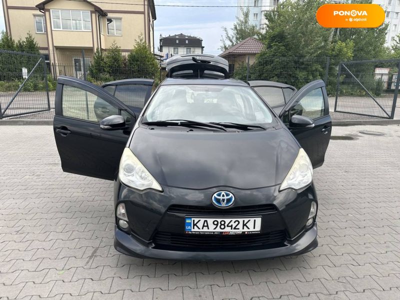 Toyota Aqua, 2014, Гибрид (HEV), 1.5 л., 140 тыс. км, Хетчбек, Чорный, Киев Cars-Pr-63451 фото