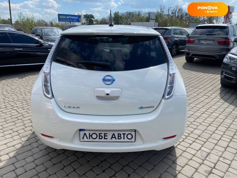 Nissan Leaf, 2017, Електро, 16 тыс. км, Хетчбек, Белый, Львов 38400 фото
