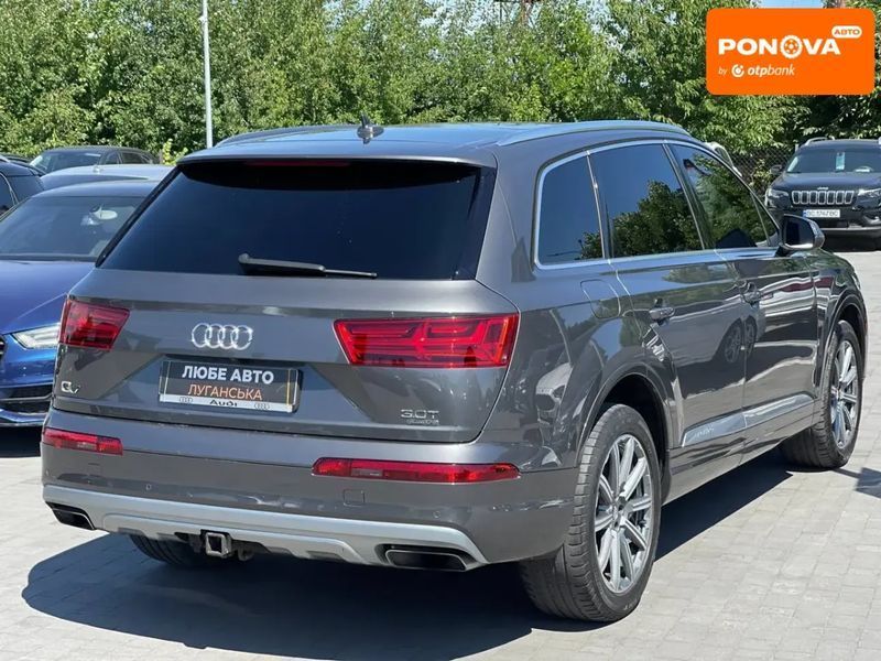 Audi Q7, 2018 р., Бензин, 103 тис. км, Позашляховик / Кросовер, Сірий, Львів AT-10401799 фото