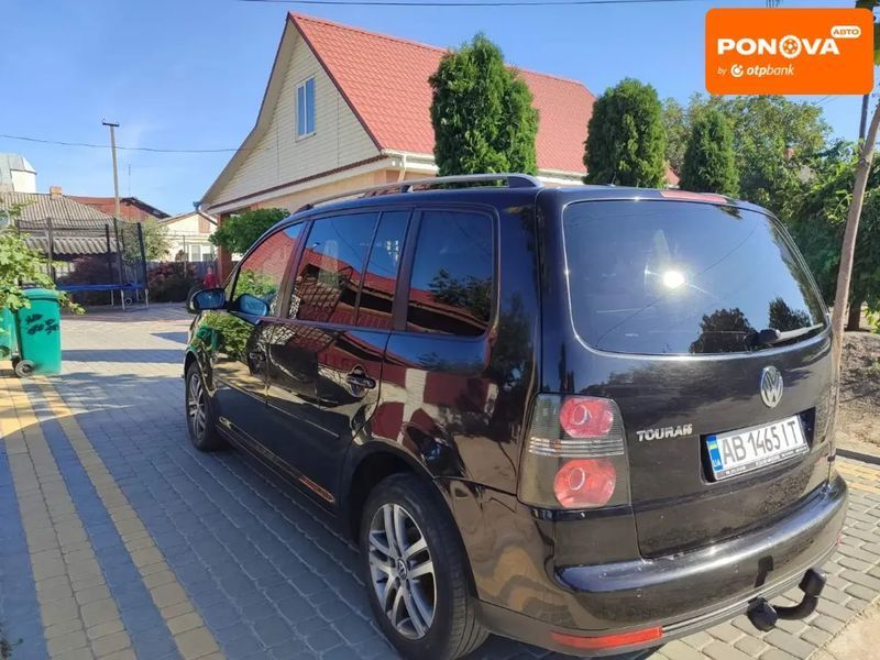 Volkswagen Touran, 2009 г., Дизель, 225 тыс. км, Минивен, Чорный, Гайсин AT-10402046 фото