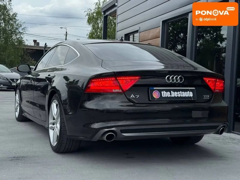 Audi A7 Sportback, 2014 р., Дизель, 224 тис. км, Ліфтбек, Чорний, Рівне AT-10417928 фото