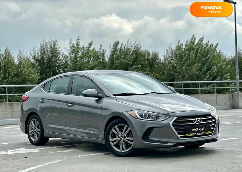 Hyundai Elantra, 2018, Бензин, 2 л., 115 тис. км, Седан, Сірий, Київ 98301 фото