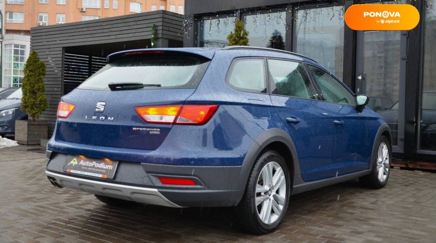 SEAT Leon, 2019, Дизель, 1.97 л., 120 тис. км, Універсал, Синій, Київ 22943 фото