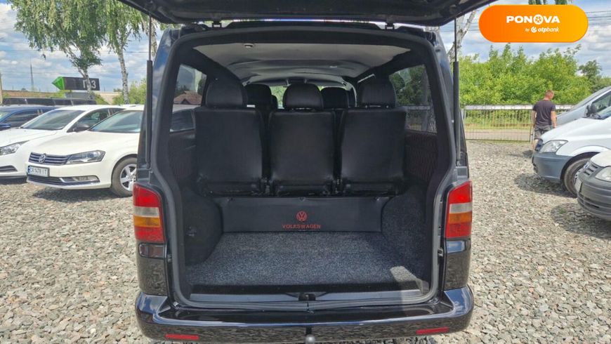 Volkswagen Transporter, 2006, Дизель, 2.5 л., 313 тис. км, Мінівен, Чорний, Сміла 102466 фото