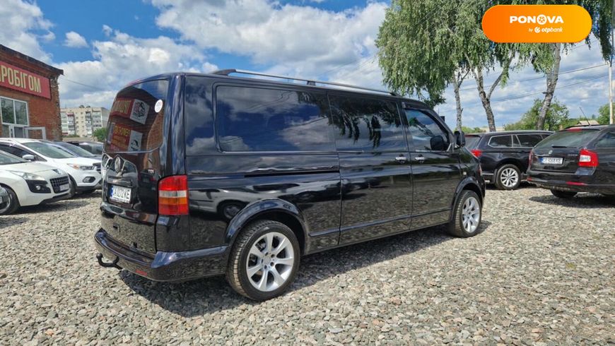 Volkswagen Transporter, 2006, Дизель, 2.5 л., 313 тис. км, Мінівен, Чорний, Сміла 102466 фото