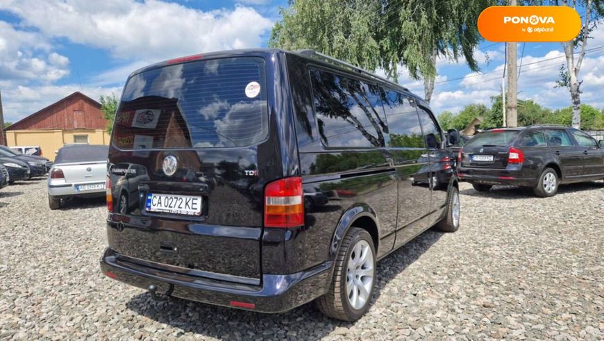 Volkswagen Transporter, 2006, Дизель, 2.5 л., 313 тис. км, Мінівен, Чорний, Сміла 102466 фото