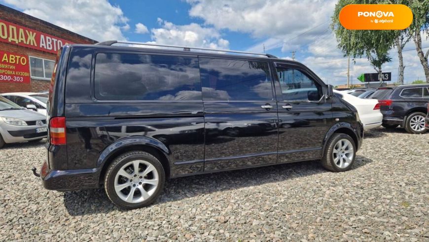 Volkswagen Transporter, 2006, Дизель, 2.5 л., 313 тис. км, Мінівен, Чорний, Сміла 102466 фото