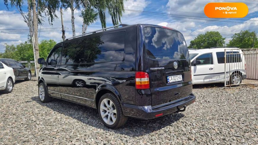 Volkswagen Transporter, 2006, Дизель, 2.5 л., 313 тис. км, Мінівен, Чорний, Сміла 102466 фото