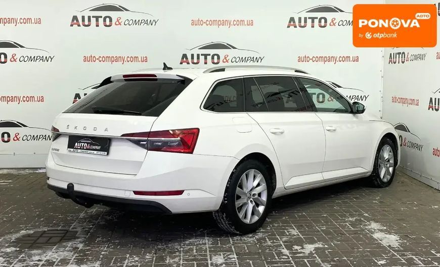 Skoda Superb, 2020 г., Дизель, 197 тыс. км, Универсал, Белый, Львов AT-10410463 фото