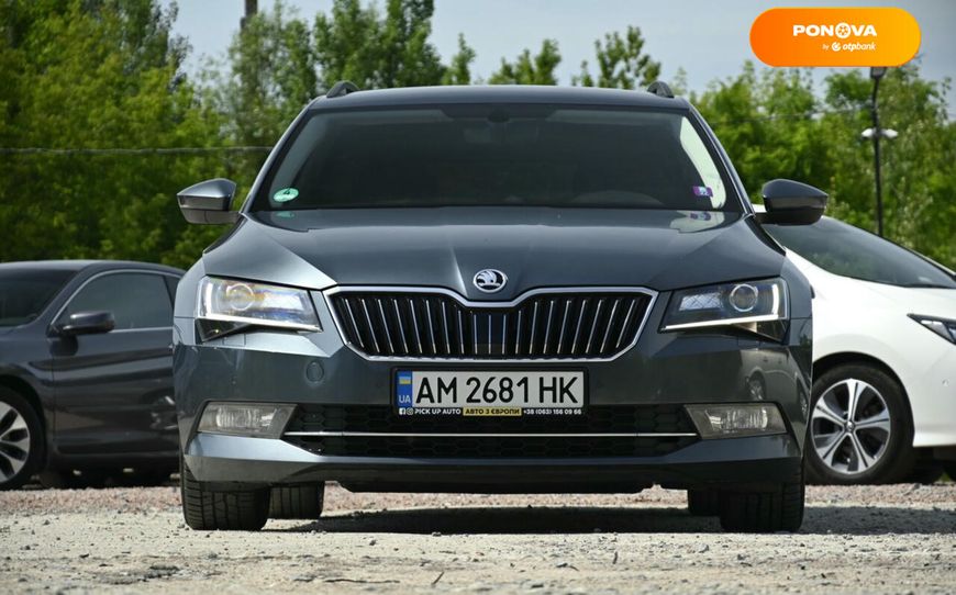 Skoda Superb, 2016, Дизель, 1.97 л., 226 тис. км, Універсал, Сірий, Бердичів 110303 фото