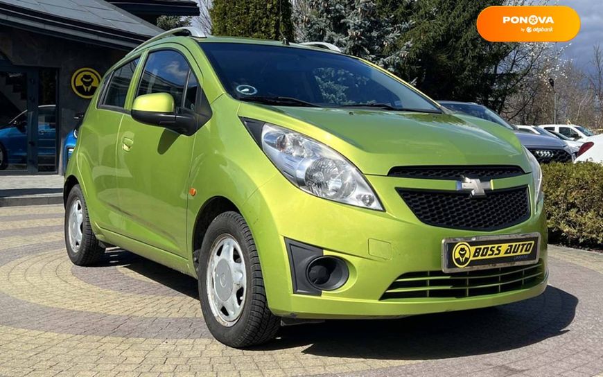 Chevrolet Spark, 2010, Бензин, 1 л., 200 тыс. км, Хетчбек, Зеленый, Львов 33584 фото