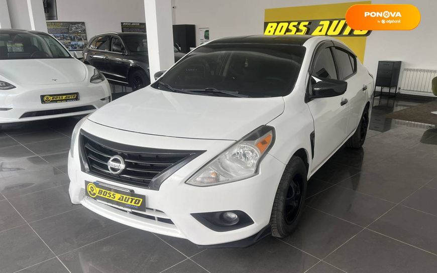 Nissan Versa, 2017, Газ пропан-бутан / Бензин, 1.6 л., 144 тыс. км, Седан, Белый, Червоноград 41620 фото