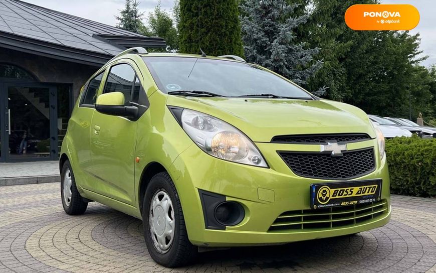 Chevrolet Spark, 2010, Бензин, 1 л., 200 тыс. км, Хетчбек, Зеленый, Львов 33584 фото