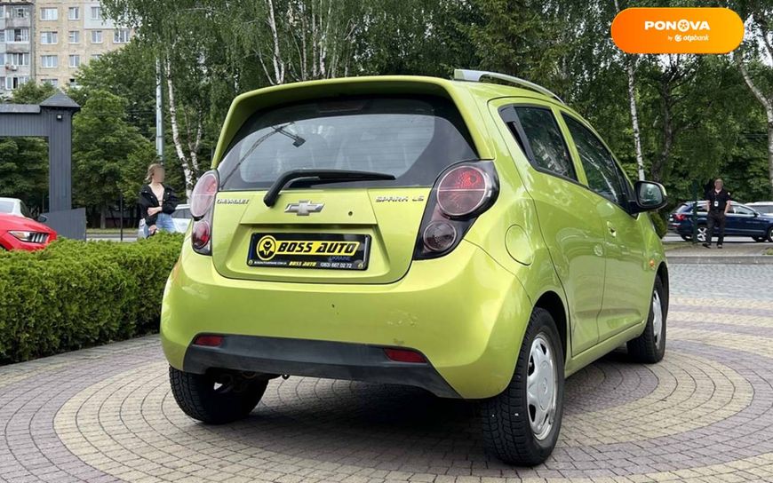 Chevrolet Spark, 2010, Бензин, 1 л., 200 тыс. км, Хетчбек, Зеленый, Львов 33584 фото