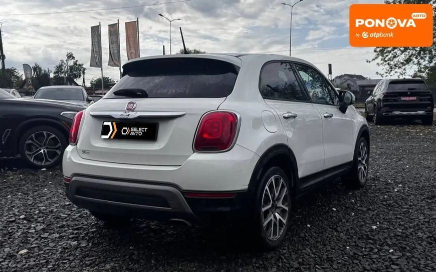 Fiat 500X, 2016 р., Бензин, 217 тис. км, Позашляховик / Кросовер, Білий, Львів AT-10427012 фото
