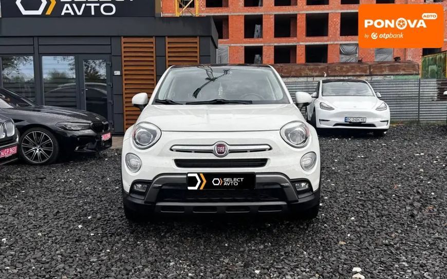 Fiat 500X, 2016 р., Бензин, 217 тис. км, Позашляховик / Кросовер, Білий, Львів AT-10427012 фото