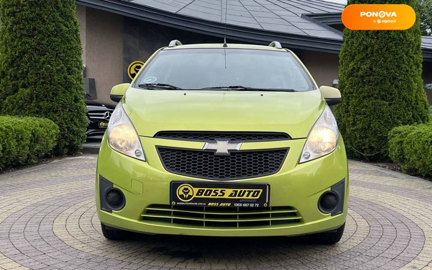 Chevrolet Spark, 2010, Бензин, 1 л., 200 тыс. км, Хетчбек, Зеленый, Львов 33584 фото