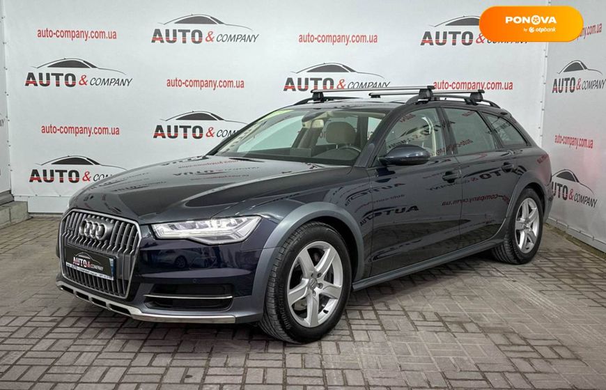 Audi A6 Allroad, 2017, Дизель, 3 л., 99 тыс. км, Универсал, Синий, Львов 97787 фото