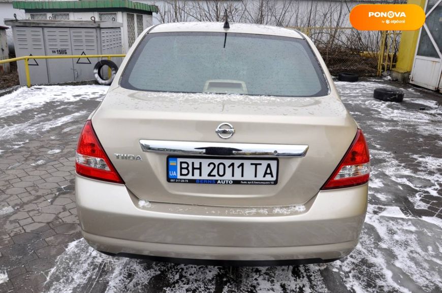 Nissan TIIDA, 2008, Бензин, 1.6 л., 130 тис. км, Седан, Бежевий, Львів 12276 фото