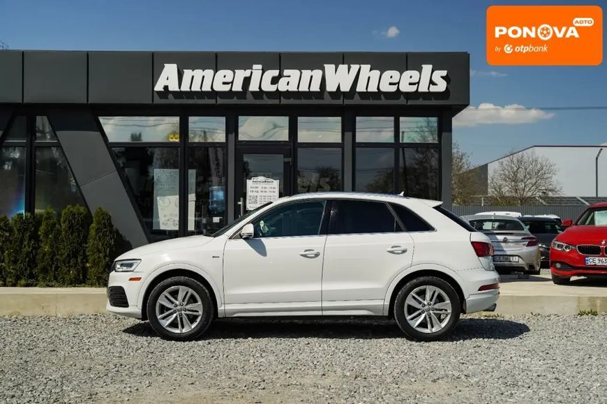 Audi Q3, 2017 р., Бензин, 132 тис. км, Позашляховик / Кросовер, Білий, Чернівці AT-10407364 фото