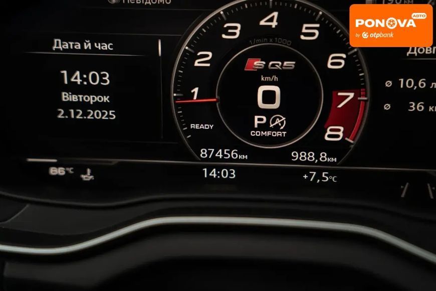 Audi Q5, 2018 р., Бензин, 87 тис. км, Позашляховик / Кросовер, Чорний, Чернівці AT-10405637 фото