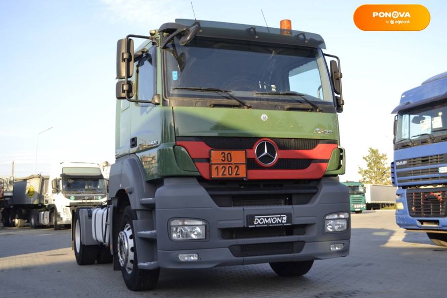 Mercedes-Benz Axor, 2013, Дизель, 11 л., 1021 тыс. км, Тягач, Зеленый, Хуст 40889 фото