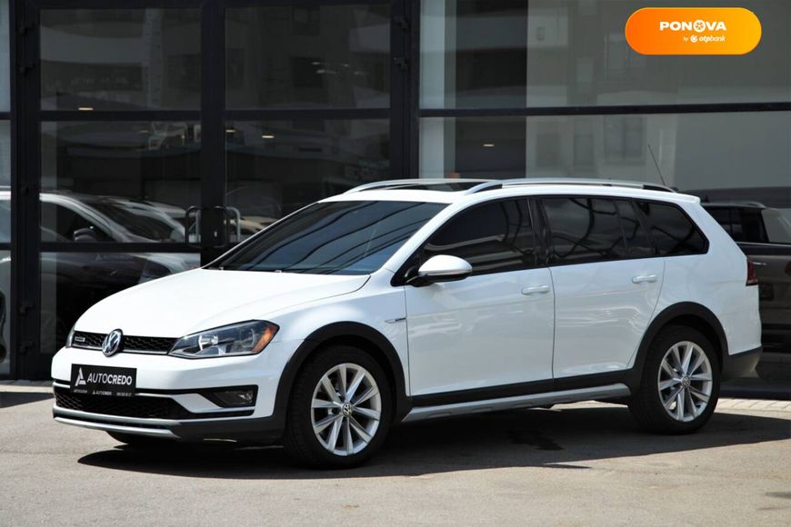 Volkswagen Golf Alltrack, 2016, Бензин, 1.8 л., 153 тис. км, Універсал, Білий, Харків 106603 фото