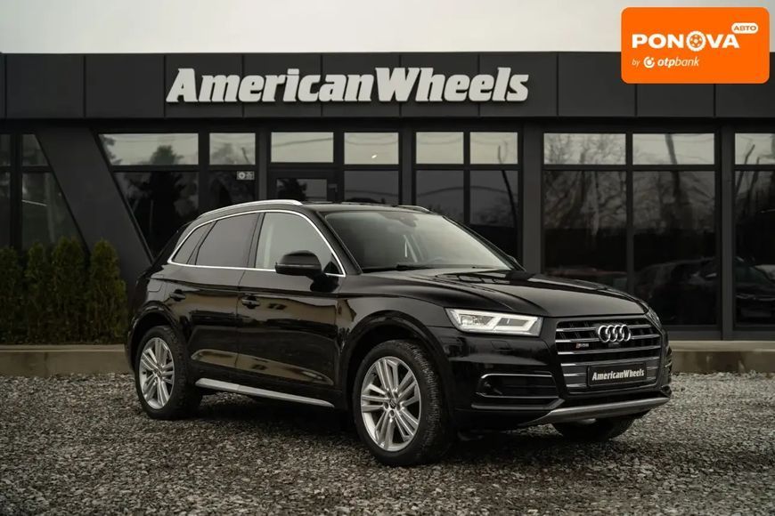 Audi Q5, 2018 р., Бензин, 87 тис. км, Позашляховик / Кросовер, Чорний, Чернівці AT-10405637 фото