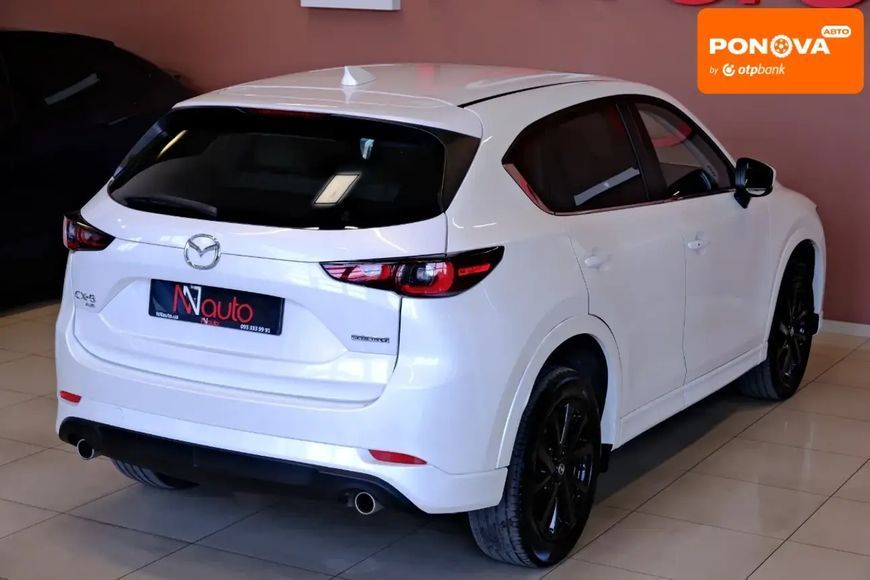 Mazda CX-5, 2023 р., Бензин, 7 тис. км, Позашляховик / Кросовер, Білий, Одеса AT-10409387 фото