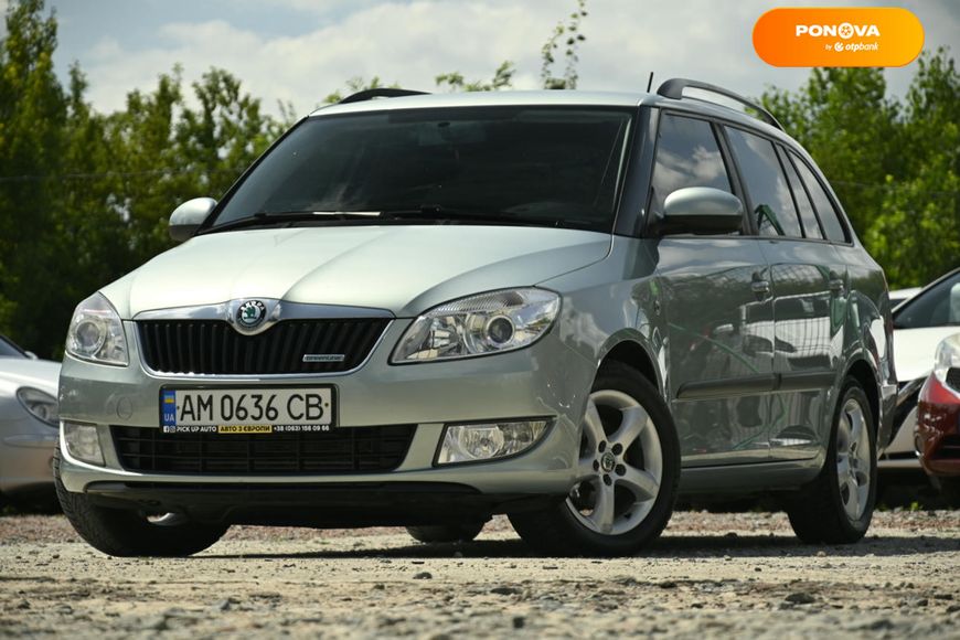 Skoda Fabia, 2011, Дизель, 1.2 л., 194 тис. км, Універсал, Зелений, Бердичів 111161 фото