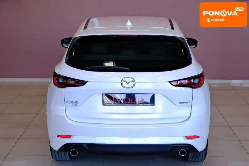 Mazda CX-5, 2023 р., Бензин, 7 тис. км, Позашляховик / Кросовер, Білий, Одеса AT-10409387 фото