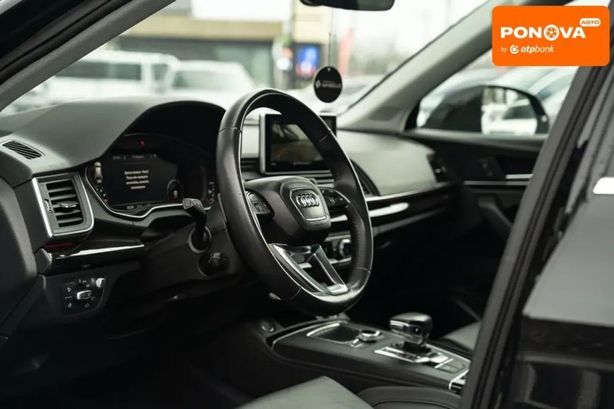 Audi Q5, 2018 р., Бензин, 87 тис. км, Позашляховик / Кросовер, Чорний, Чернівці AT-10405637 фото