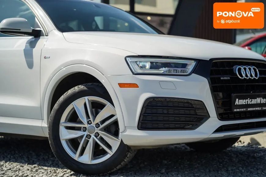 Audi Q3, 2017 р., Бензин, 132 тис. км, Позашляховик / Кросовер, Білий, Чернівці AT-10407364 фото