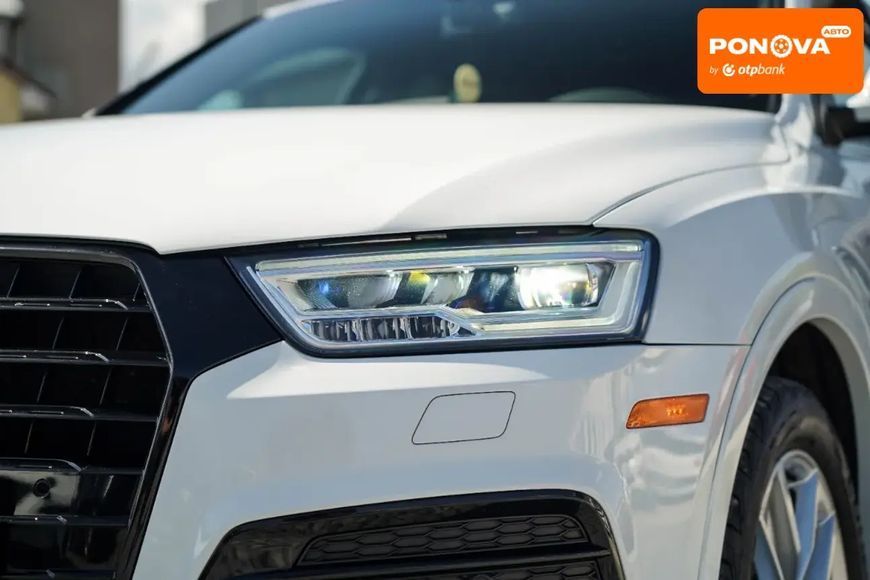 Audi Q3, 2017 р., Бензин, 132 тис. км, Позашляховик / Кросовер, Білий, Чернівці AT-10407364 фото