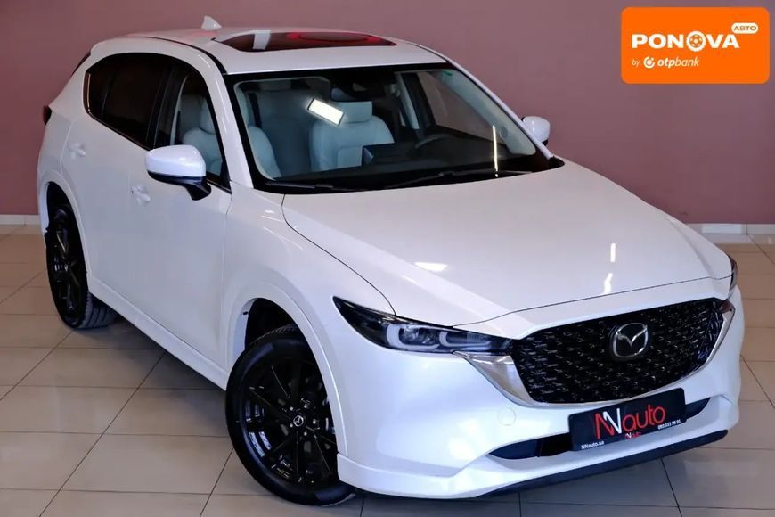 Mazda CX-5, 2023 р., Бензин, 7 тис. км, Позашляховик / Кросовер, Білий, Одеса AT-10409387 фото