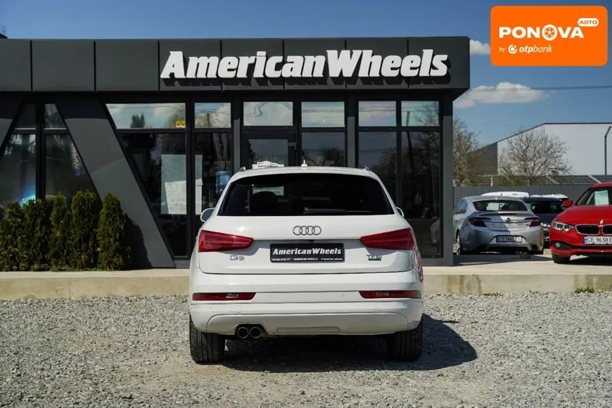 Audi Q3, 2017 р., Бензин, 132 тис. км, Позашляховик / Кросовер, Білий, Чернівці AT-10407364 фото