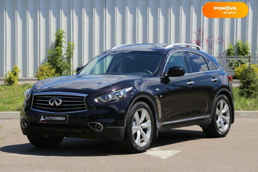 Infiniti QX70, 2014, Бензин, 3.7 л., 180 тис. км, Позашляховик / Кросовер, Чорний, Київ 101620 фото